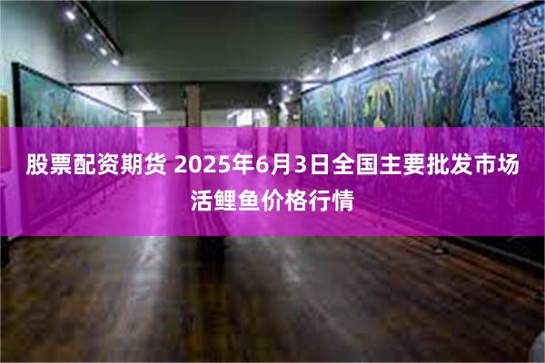 股票配资期货 2025年6月3日全国主要批发市场活鲤鱼价格行情